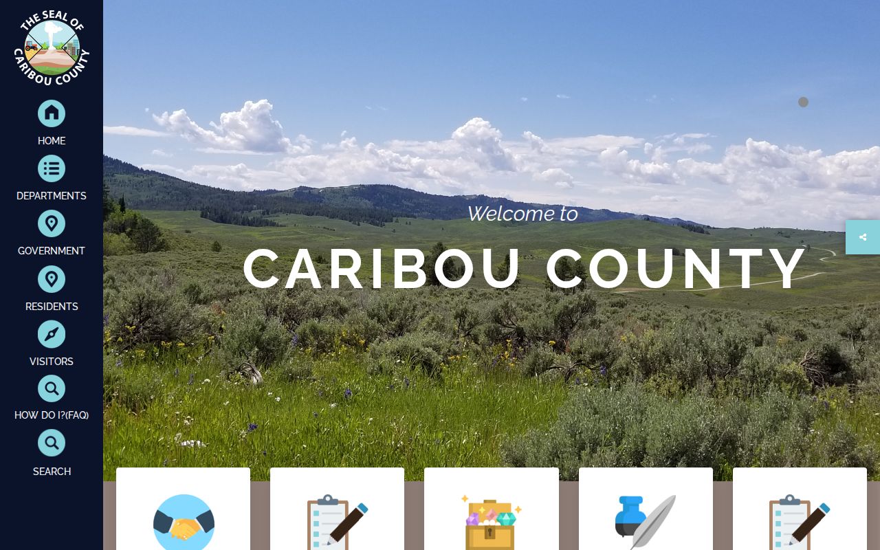 Caribou County criminal history county government directory